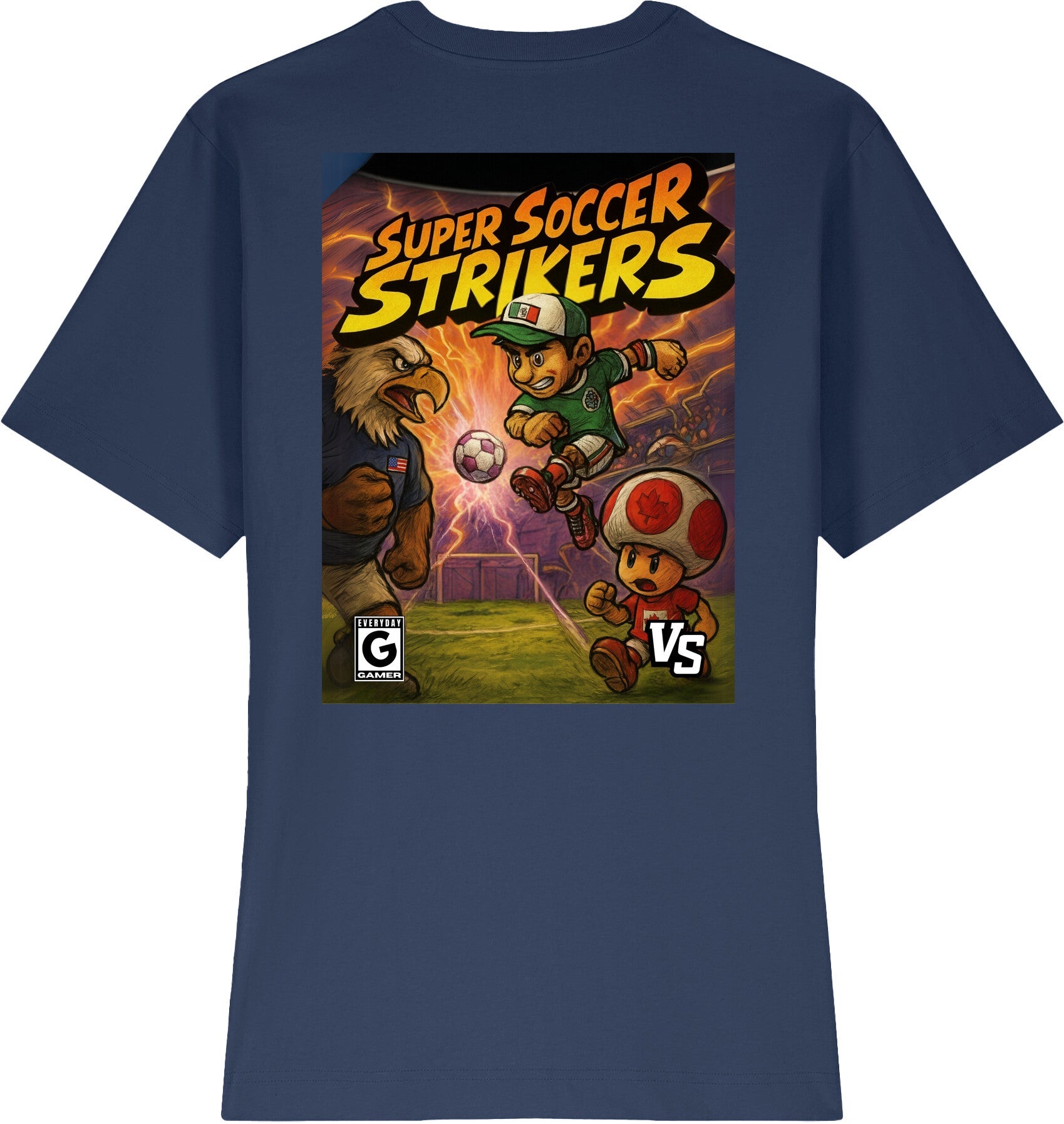 VS Super Soccer Strikers Tee – World Cup 2026 Edition Merchmake