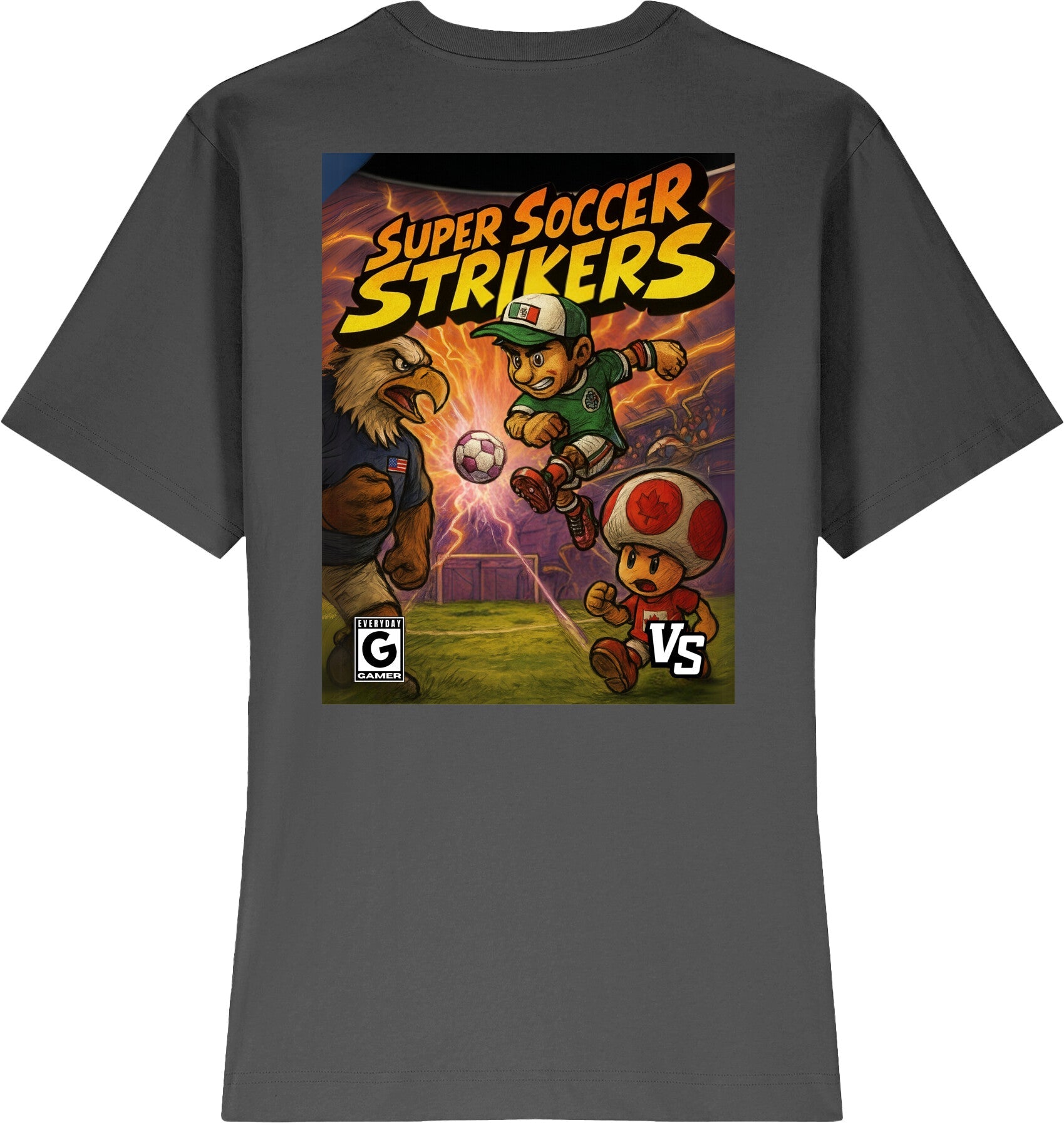 VS Super Soccer Strikers Tee – World Cup 2026 Edition Merchmake